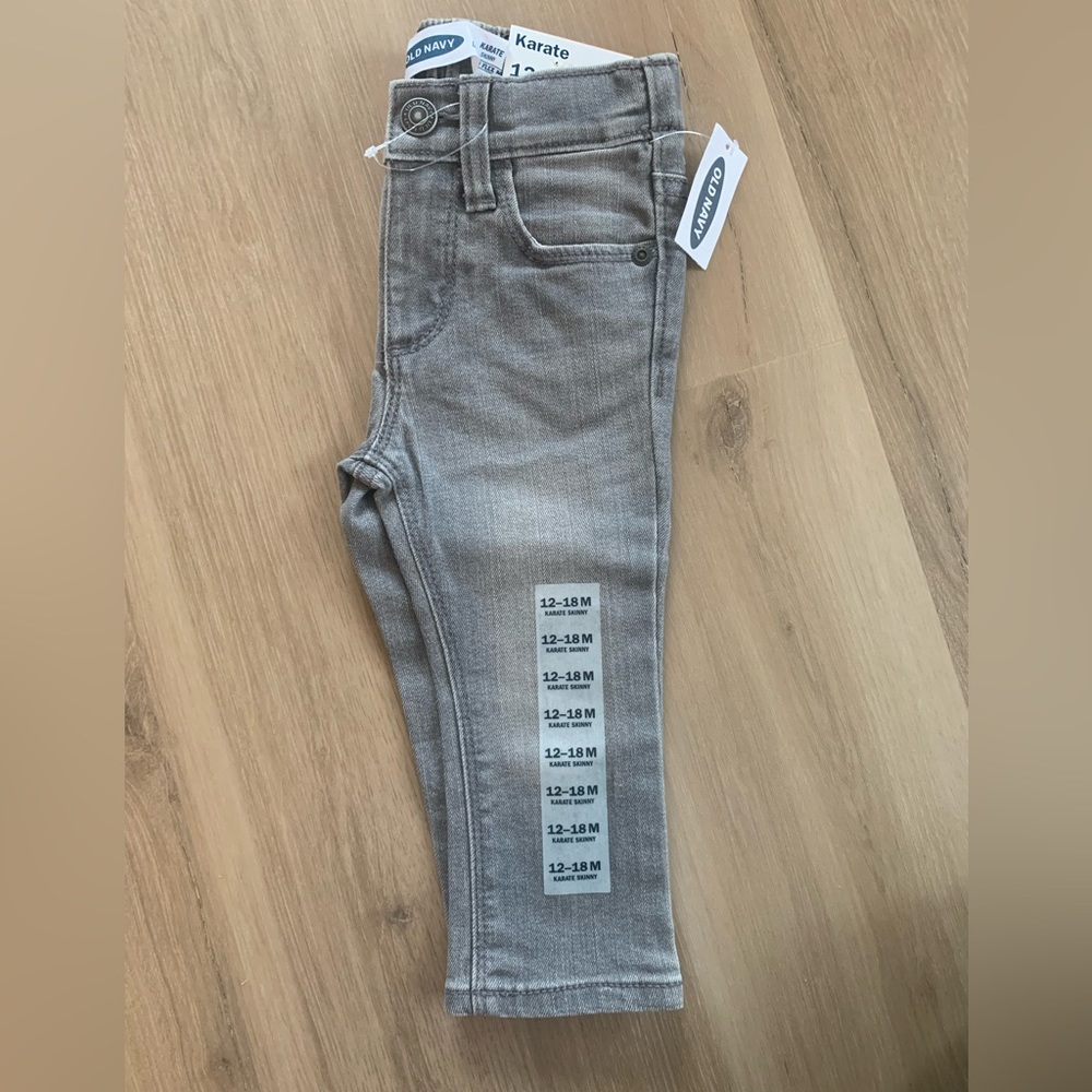 Brand new boys gray washed jeans from Old Navy